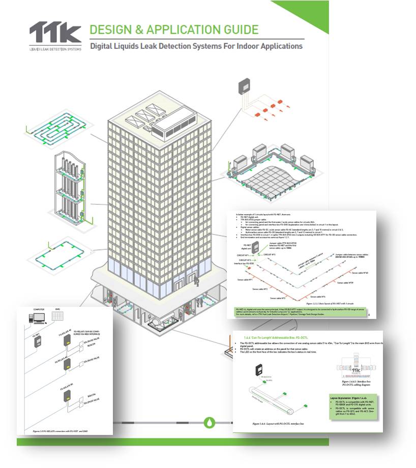 How to design leak detection system for indoor applications?