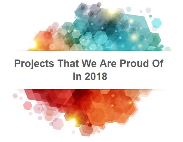 Projects that we are proud of in TTK throughout 2018