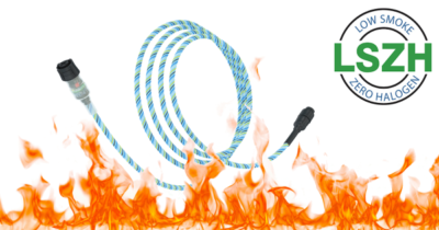 New feature: Our water sense cables now made with Low Smoke Zero Halogen materials!